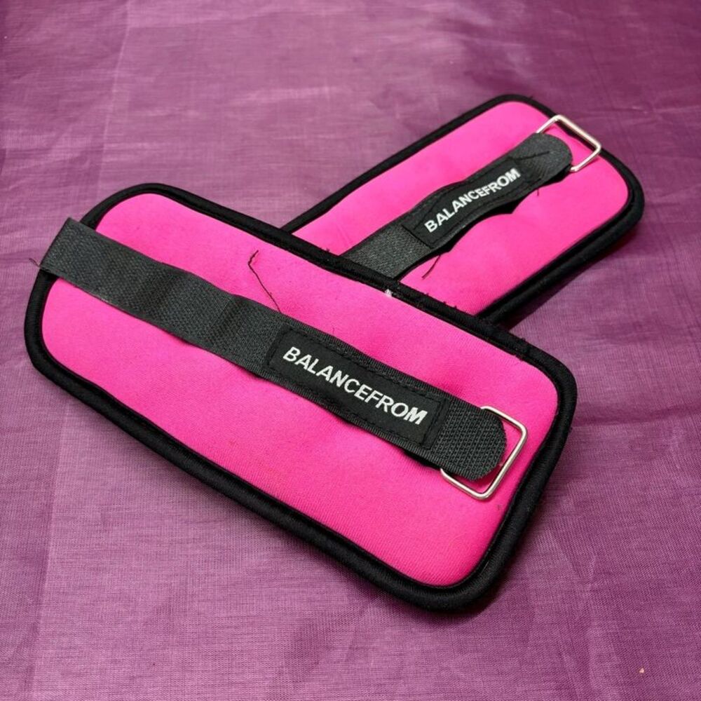 2lb Pink Ankle Weight Set, Used
